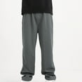 thumbnail image 6 of Juslio Boys Pants Casual Solid Straight Outwear Gray, 6 of 9