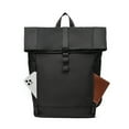 thumbnail image 2 of Mochila para hombre, bolsa de negocios impermeable y transpirable para viajes de oficina (negro), 2 of 9