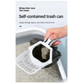 thumbnail image 6 of 3 in 1 Litter Box Shovel, Large Portable Integrated Cat Litter Scooper with 150 Refill Bags, 6 of 7