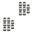 thumbnail image 2 of Cateissary 10Pcs Golf Iron Ferrules High Quality Tapered Shaft Premium Sleeves Plata 2Conjunto, 2 of 6