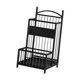 thumbnail image 5 of Soporte para paraguas, caja de almacenamiento multicapa, estable y que ahorra espacio. Negro, 5 of 9