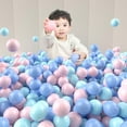 thumbnail image 2 of Ball Pit Balls for Toddlers 100 pcs, BPA Free Pool Ball for Kids Children, 2.15" Crush Proof Ocean Balls Fun Toys Gift for Ball Pit, Kids Play Tent, Bounce House, Multicolour, 2 of 8