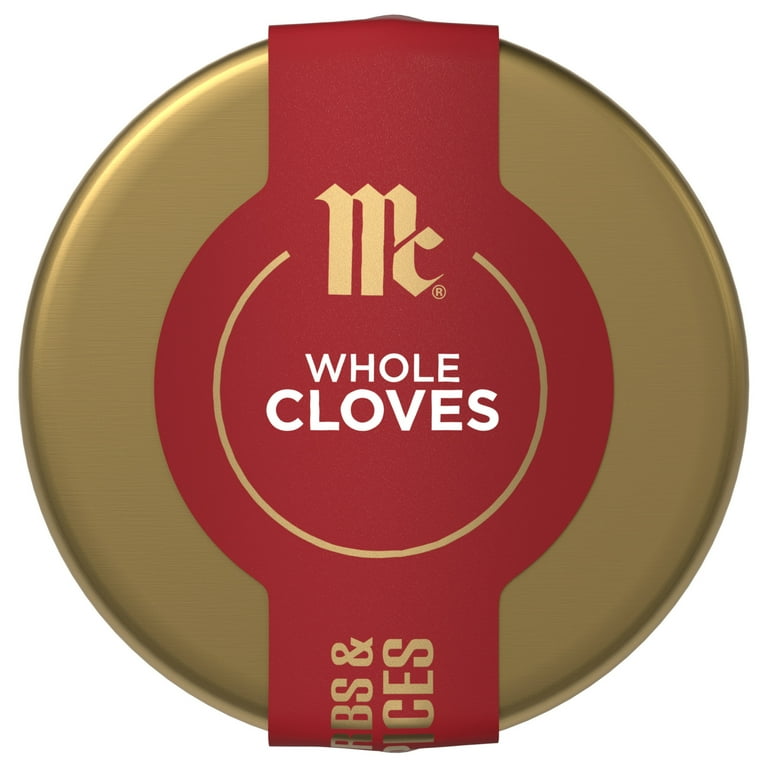 McCormick Gourmet Kosher All Natural Whole Cloves, 1.25 oz Bottle