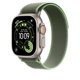 thumbnail image 2 of Correa de reloj Apple Trail Loop verde/neón de 49 mm S/M de nailon, 2 of 3
