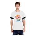 thumbnail image 1 of Unisex Flamingo Football Fine Jersey T-Shirt, 1 of 5