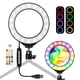 thumbnail image 1 of Ring Light VLOG Essentials LED RGB a todo color de 20 cm con trípode, 1 of 8