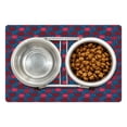 thumbnail image 1 of Fruit Pet Mat for Food and Water, Natural Theme Pomegranates Pattern Healthy Organic Repetitive Pattern, Non-Slip Rubber Mat for Dogs and Cats, 18" X 12", by Ambesonne, 1 of 1