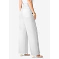 thumbnail image 3 of Roaman's Women's Plus Size 24/7 Stretch Wide Leg Jean, 3 of 3