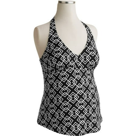 Maternity Diamonique Halter Tankini