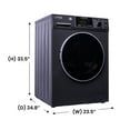 thumbnail image 3 of All-In-One CONVERTIBLE Washer-Dryer 18lb/1.9cf SANITIZE  PET Cycle 1400RPM, 3 of 6