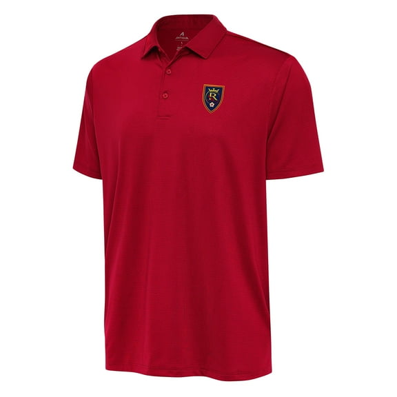 Men's Antigua Red Real Salt Lake  Ellipse Polo