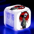 thumbnail image 3 of Despertador LED intermitente de figura de Anime Naruto, luz táctil colorida, Sasuke, relojes digitales, juguete de noche para niños, regalos de navidad, 3 of 4