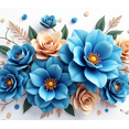 thumbnail image 4 of Floral Backdrop Banner Daisies Decoration for Wedding Party Supplies Event Background Photography Spring Summer Decor Celebration, 4 of 4