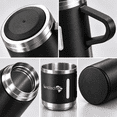 thumbnail image 3 of INNOTECH SC Stainless Steel Thermos Bottle 500ml - Vacuum Insulated Flask with Serving Cup, Double-Wall Hot & Cold Drink Water Bottle – Black, 3 of 7