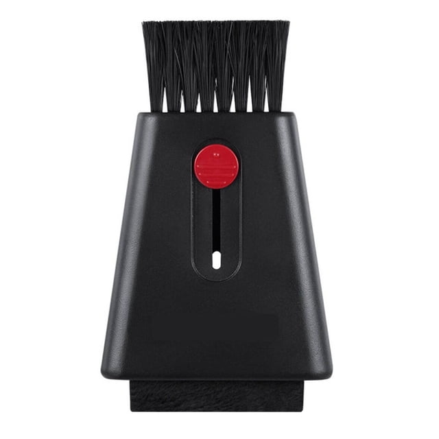 Dalazy Keyboard Brush Double Heads Screen Scrubber Retractable Soft Hair Keyboard Brush Portable Cleaning Tool