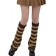 thumbnail image 1 of Sunloudy Calentadores de piernas de punto para mujer, calentadores de piernas acanalados estilo preppy hasta la rodilla para niñas adolescentes Sunloudy moda, 1 of 7