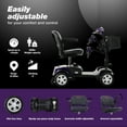 thumbnail image 3 of SEGMART Mobility Scooter for Seniors, Electric 4 Wheel Mobility Scooter with Long-Range ,300W, 300LBS,Portable Travel Design for Elderly & Disabled Adults, 3 of 8
