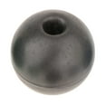 thumbnail image 3 of S SERENABLE Rope Float 1.5 cm Hole 10 cm Anchor Buoy for Fishing Net Sea Channel Boating Black, 3 of 9