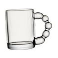 thumbnail image 2 of Vaso de vidrio de 350 ml con asa, taza para té, taza para leche y jugo, taza para agua de vidrio con Claro, 2 of 9