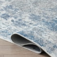 thumbnail image 6 of RUGKING Area Rug 4x6 Foldable Blue Rug Floral Printed Distressed Carpet Vintage Traditional Indoor Mat for Bedroom Living Room, 6 of 6