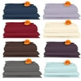 Bed Sheet Set 4 Piece 1800 CT Egyptian Comfort Feel Deep Pocket Hotel