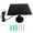 Black, variant on ETFE Solar Energy Panel Builts In Voltages Regulator For Continuous Camera Power SupplyC0rr0s10nResistant Solar Charger Kit With Cable For Rings Compatible Security Cameras