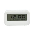 thumbnail image 3 of Despertador LCD Para Niños, Despertador Digital Función De Repetición Diseño De Retroiluminación Alarmas Musicales Para La Escuela Para El Dormitorio ANGGREK Blanco, 3 of 8