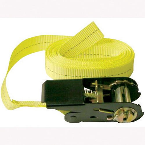 Keeper 85512 Ratcheting Tie Down, Endless Loop, 13' x 1" Yellow HiTest