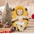 thumbnail image 1 of Estatua del Niño Jesús en la cama d, decoración de mesa, estatuilla de Natividad, estatuilla del niño Jesús para el Festival de la Oficina Grande, 1 of 8