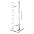 thumbnail image 2 of Blueprint Storage Rack, Poster Display Rack, Blueprint Roll File Holder Black, 2 of 14