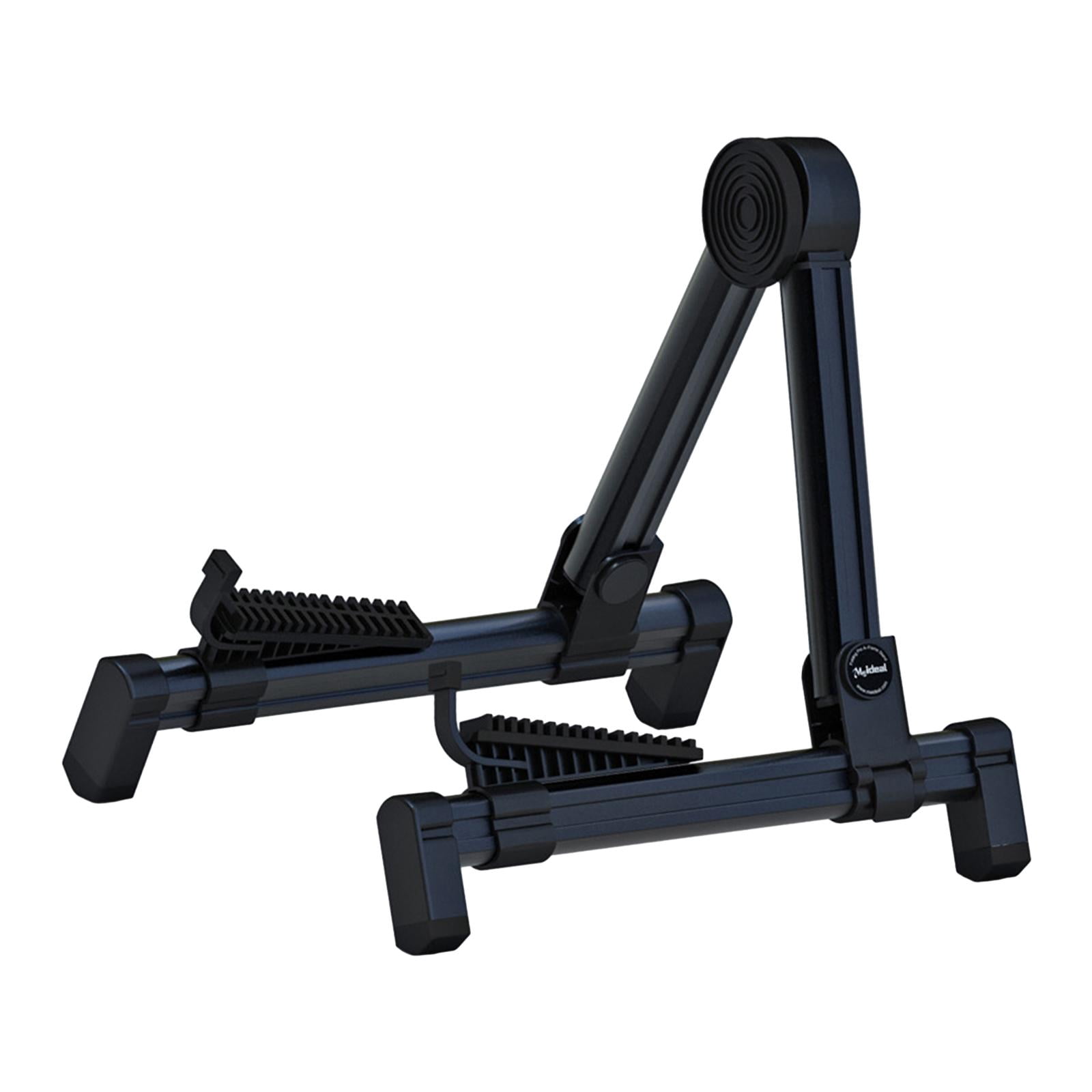 STARTIST Electric Guitar Stand Floor Guitar Stand A Frame Stable Foldable Tripod Professional Guitar Folding Stand for Electric Guitar Black