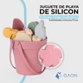 thumbnail image 2 of Juego de Juguetes de playa Gaon para niños 8 piezas Accesorios de Arena, 2 of 5
