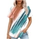 thumbnail image 1 of Camiseta Casual de Cuello Redondo de Manga Corta de las Mujeres, Top Ligero de Moda para el Uso Diario, 1 of 5