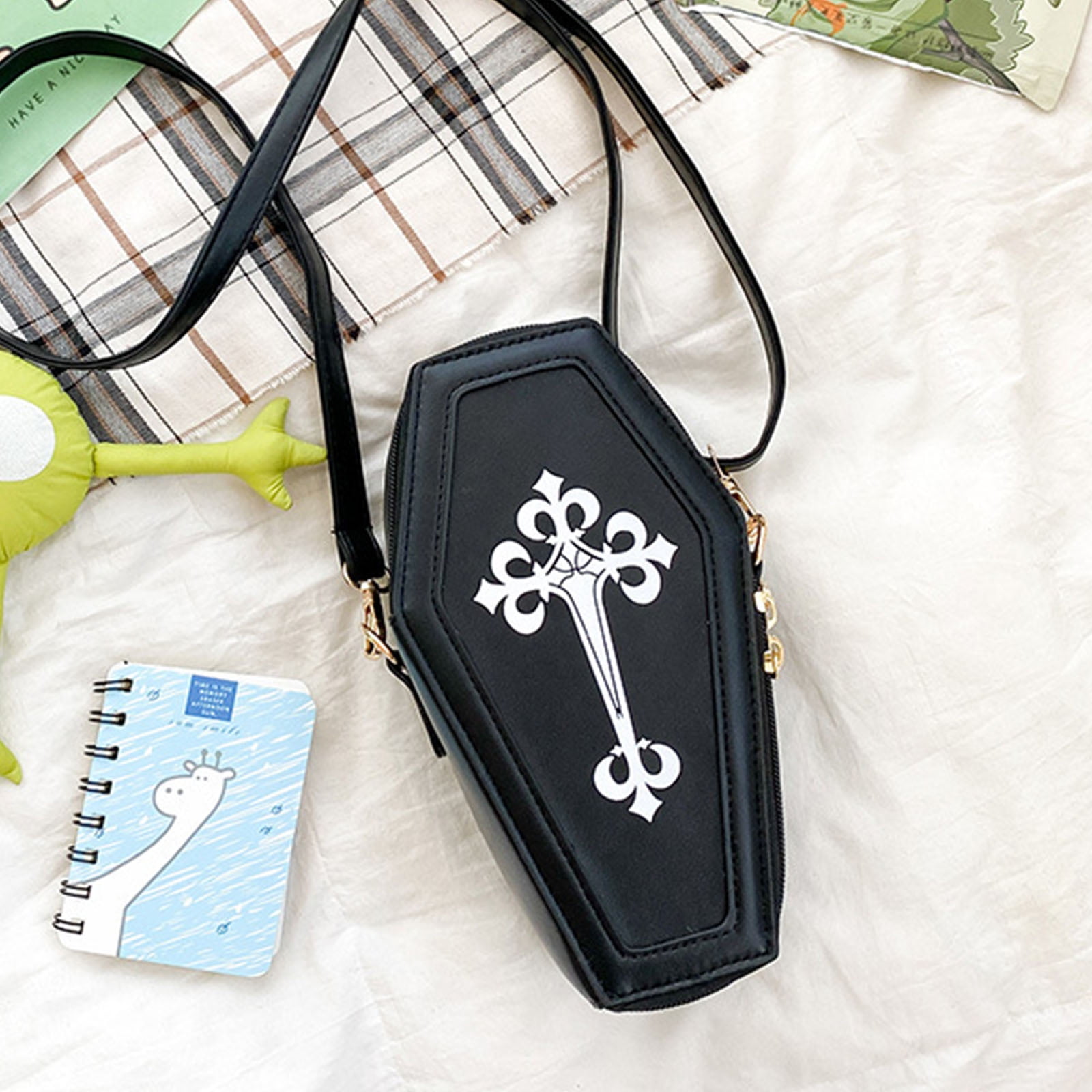 ZPAQI for Creative Leather Handbag for Cross Crossbody Bag