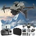 thumbnail image 4 of GPS Drone with 4K UHD Camera for Adults Beginner, FPV Drone with 1080P Double Camera .4G Wifi FPV Quadcopter with Headless Follow Me Altitude Hold Toys Gifts for Kids Adults, Gray, One Size, 4 of 9