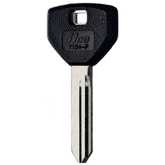 Kaba Ilco Corp. Automotive Key Y154-P - Nickel Plated Mechanical Key - 5 Pack