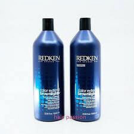 Redken Color Extend Brownlights Shampoo and Conditioner 1 Liter Duo Set