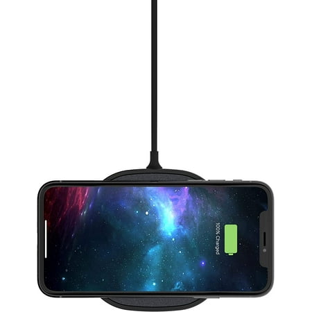 mophie - 15W Wireless Charging Pad - Black