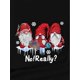 thumbnail image 3 of Christmas Cute Letter Print T-shirt, Short Sleeve Crew Neck Casual Top For Summer & Spring, Women's Clothing, 3 of 6