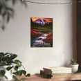 thumbnail image 3 of ELNEIT - Mount Rainier National Park Poster, Unframed Matte Paper, S10, 3 of 4