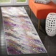 thumbnail image 3 of SAFAVIEH Radiance Collection RAD111A Cream / Magenta Rug, 3 of 7