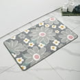 thumbnail image 4 of Bathroom Floor Mat, Microfiber Inkjet Printing Bathroom Absorbent Foot Mat, Bedroom Door Mat Non Slip Mat, Great for Bath, Shower, Bedroom, or Door Mat, 4 of 6