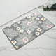 thumbnail image 4 of Xihbxyly Ofertas de Almacén En Oferta Alfombrilla En Fibra Impregnada de Fibra Índigo, Absorbente, Dormitorio, Antideslizante, Flocada, En Estampado de Crisantemos, 4 of 6