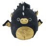 Squishmallows Official Kellytoys 7.5 Inch Luxmen the Black Dragon Super Soft Plush Toy