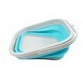 thumbnail image 4 of SAMMART 5.5L (1.4 Gallon) Collapsible Square Handy Bucket / Foldable SquareWater Pail / Portable Tub with Handle, 4 of 7
