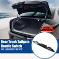thumbnail image 2 of Unique Bargains Rear Trunk Lid Tailgate Lock Release Handle Opening Button Switch for Audi A4 Sedan Black, 2 of 6