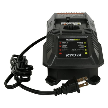 ryobi p118 charger intelliport battery 18v nicd ion lithium chemistry dual tools
