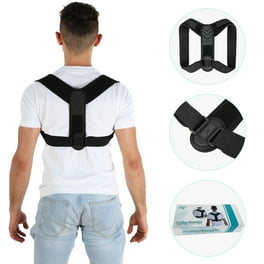 Agon Posture Corrector Clavicle Brace Support Strap Posture Brace Medical Device to Improve Bad Posture Thoracic Kyphosis Shoulder Alignment Upper Back Pain Relief for Men and Women Small Medium Walma...