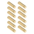 thumbnail image 3 of Pickup Magnet Slug Rod, Electric Guitar Pickup Rods Glossy Finish Metal  12PCS Wear Resistant  for Stringed Instrument Silver,Gold, 3 of 7