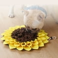 Upgraded Sunflower Snuffle Mat 15 Puppy Interactive Dog Stuff Chew for